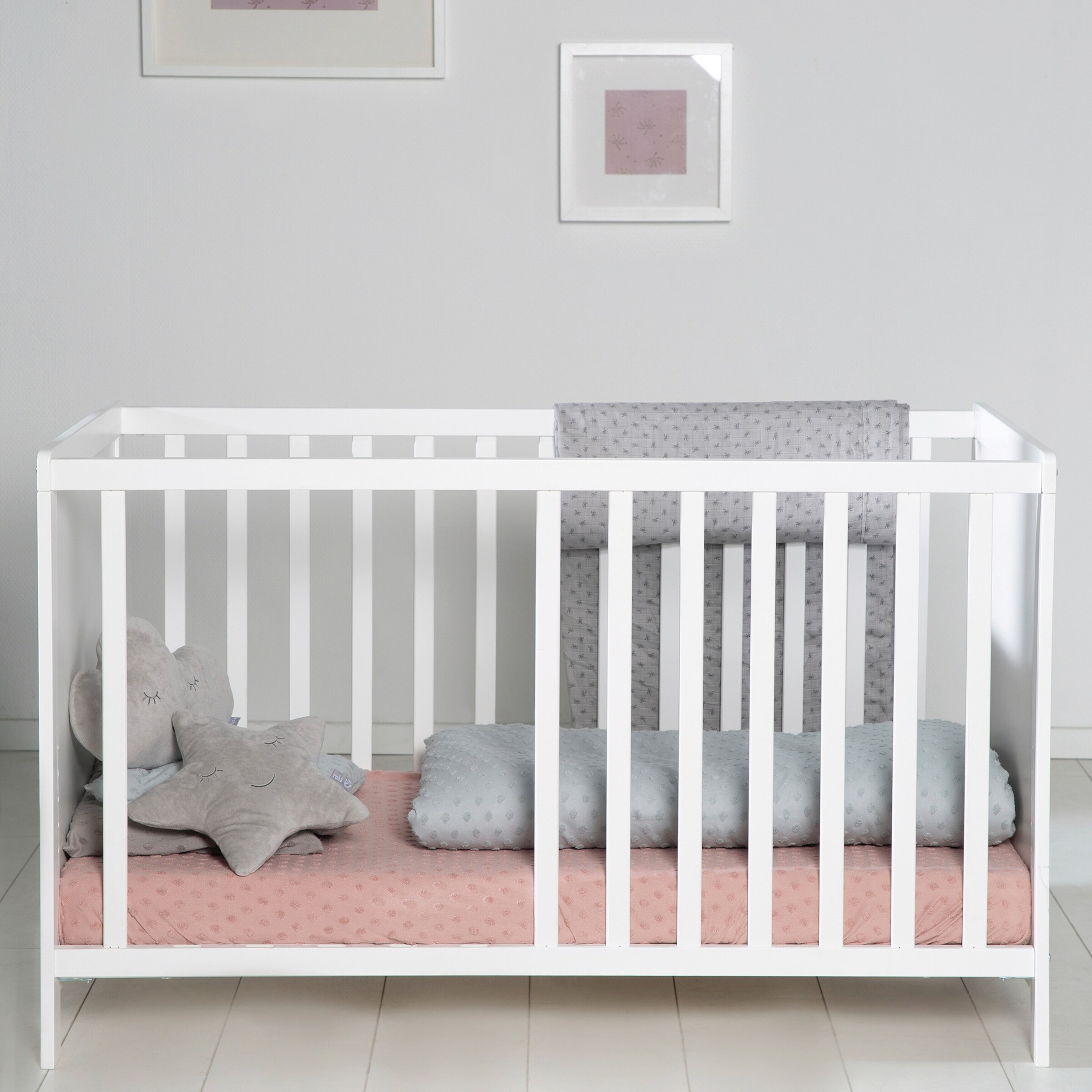 roba Beistellbett, 60 x 120 cm mit safe asleep Matratze Universal