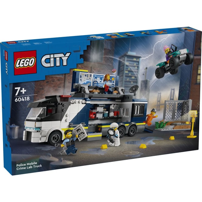 LEGO® City Police 60418 - Polizeitruck mit Labor