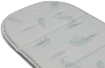 Petite Chérie Feathers Seteunderlag, Smoke Green