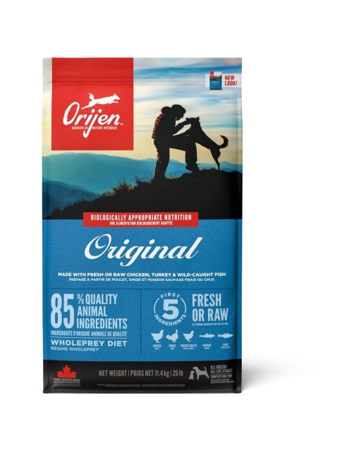 Orijen Whole Prey Original Dog Kip&Kalkoen - Hondenvoer