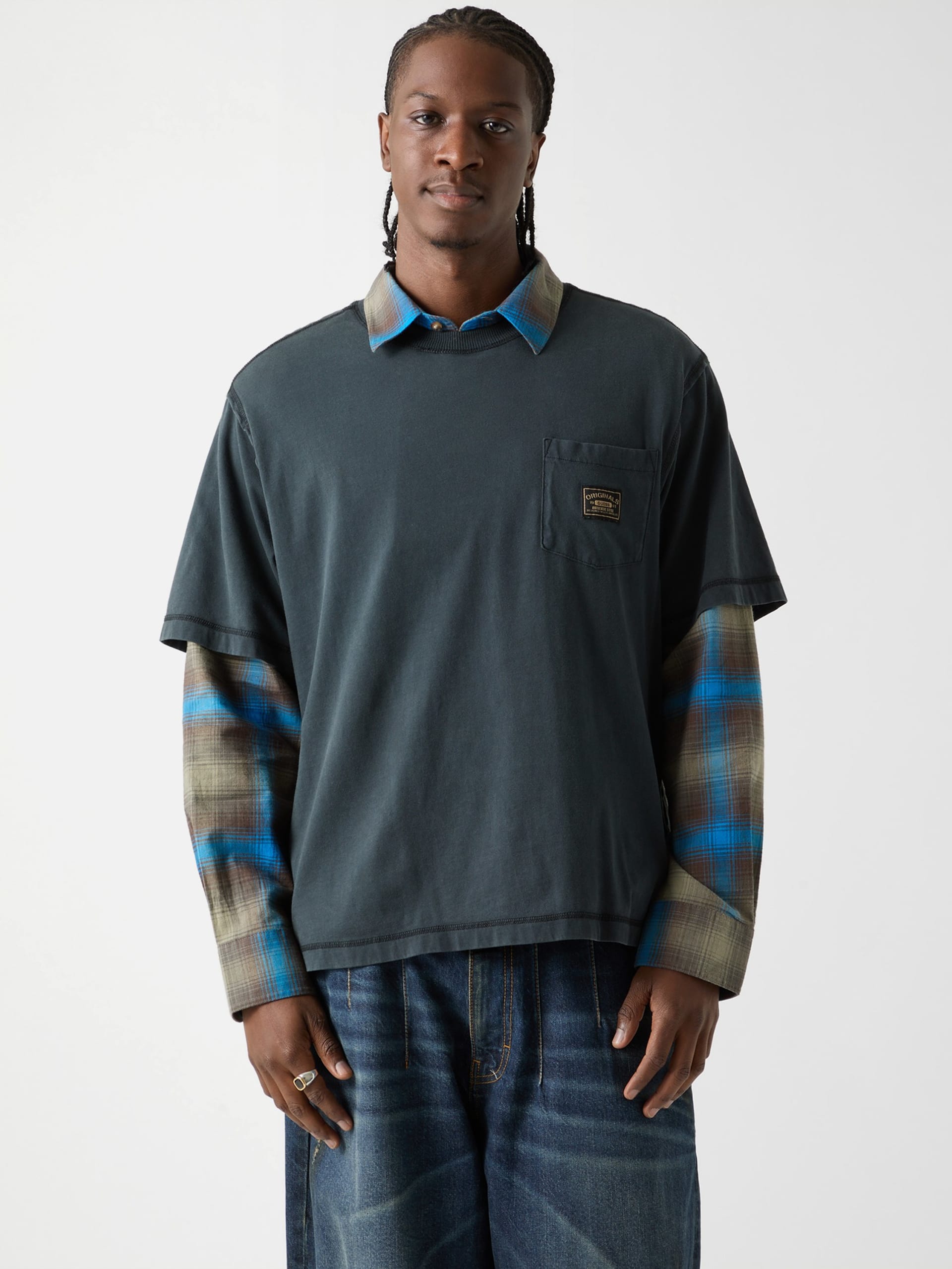 Camiseta GUESS Originals Eco Boxy Pocket