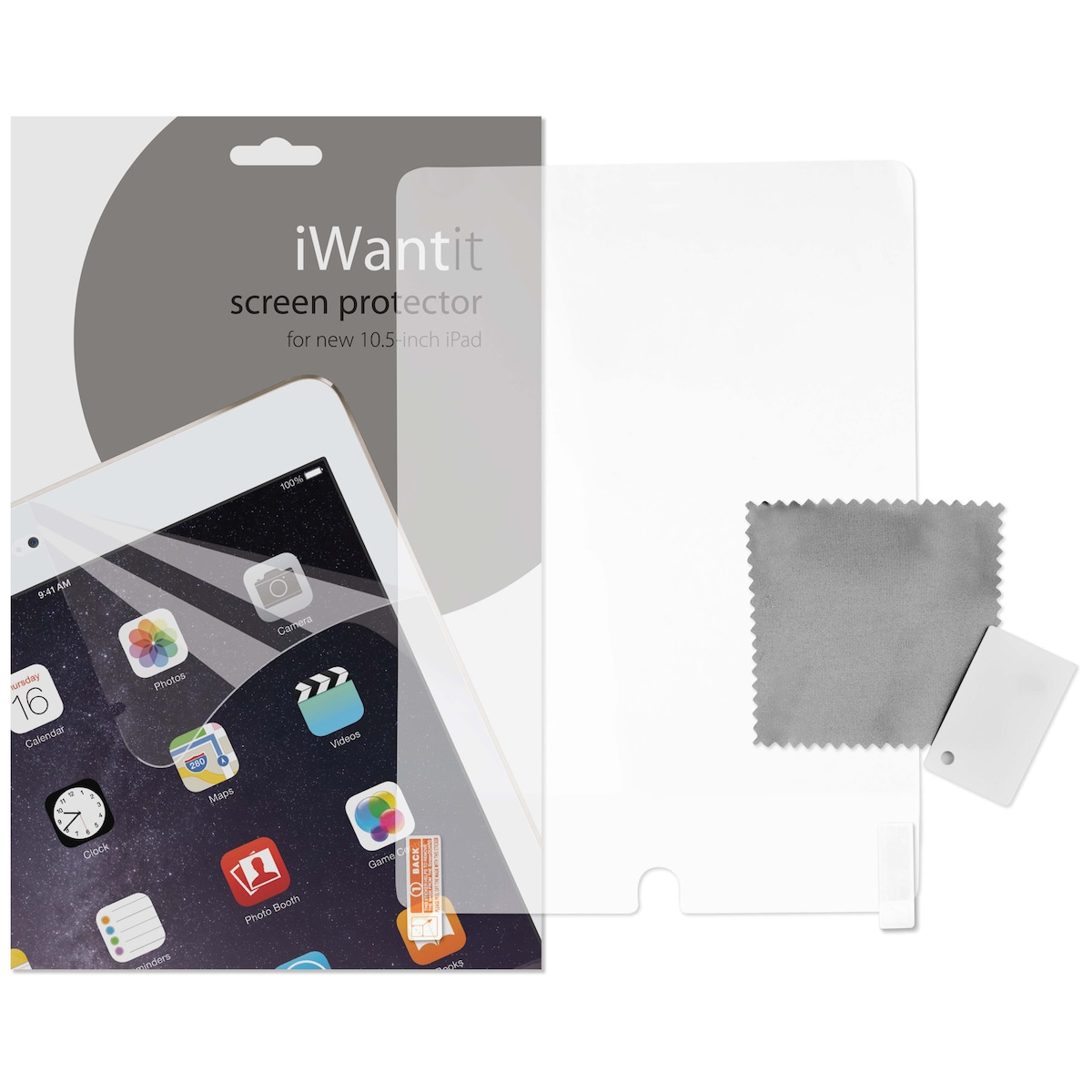 iWantit skjermbeskytter til iPad Pro/Air 10.5