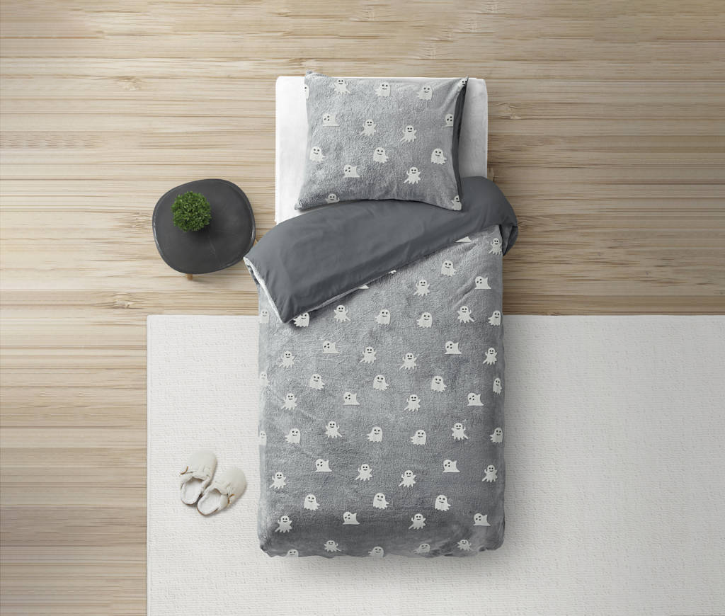 fleece dekbedovertrek 1 persoons (140x220 cm)