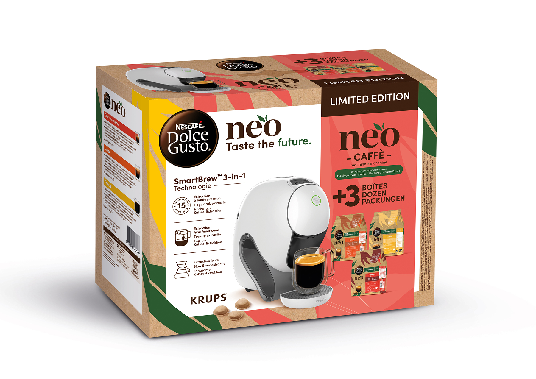 Krups YY5729FD Dolce Gusto Neo Café Bundel