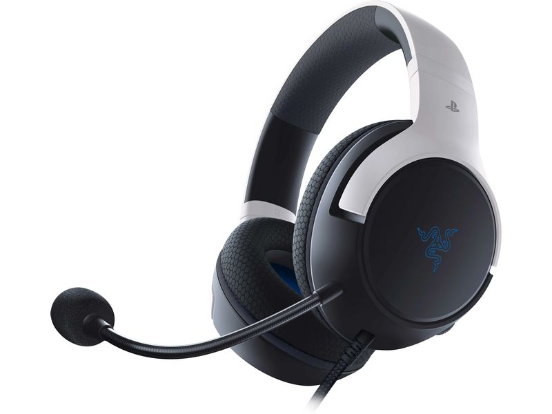 Razer Headset Kaira X Schwarz/Weiss Kabelgebundes Headset für PlayStation 5