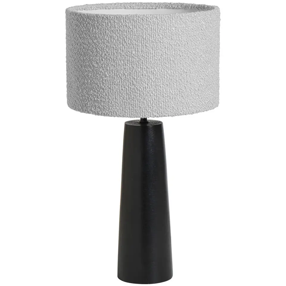 Lampvoet Rowen - zwart - 35x Ø18,5 cm