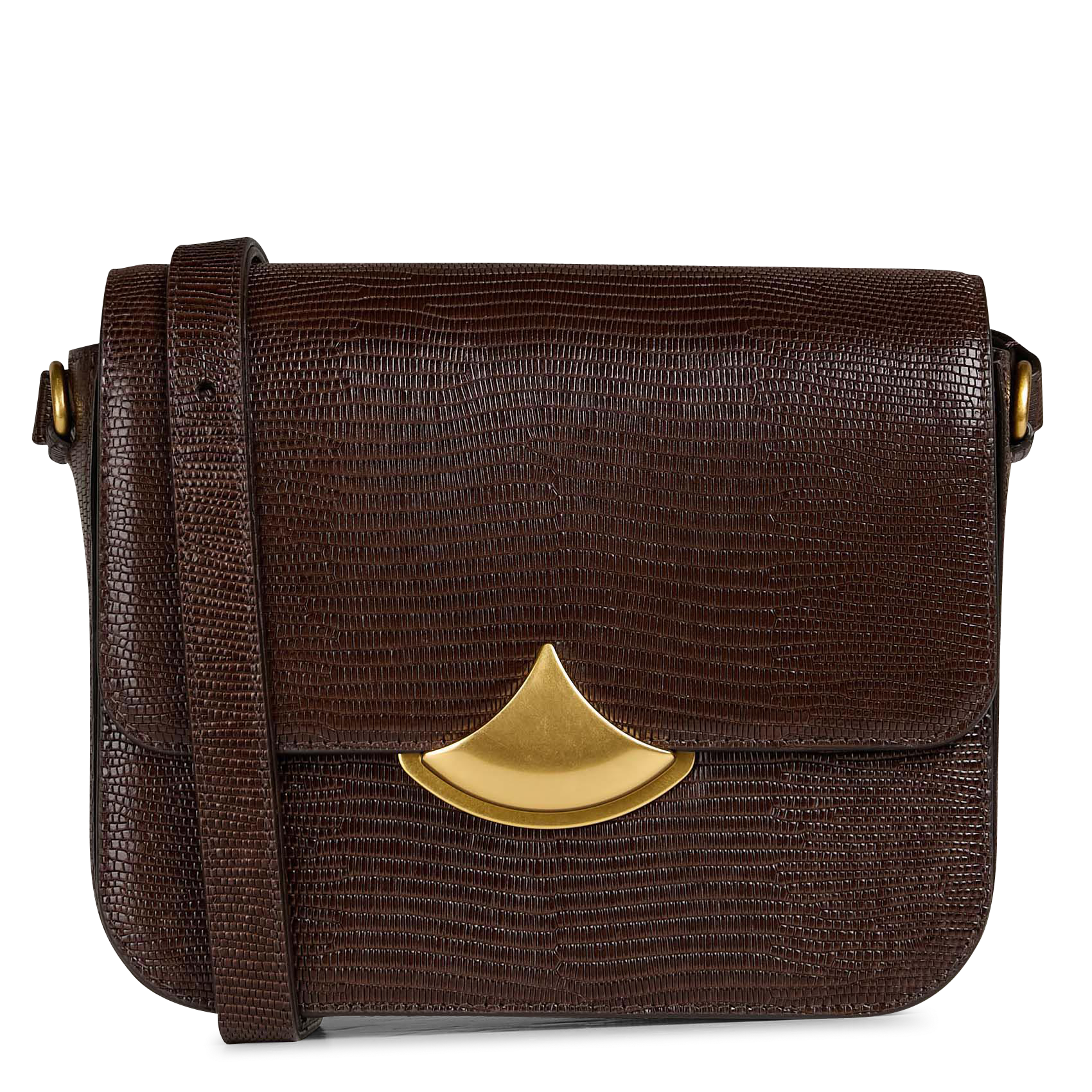 DIVILUZ E - Sac bandoulière en cuir | Marron