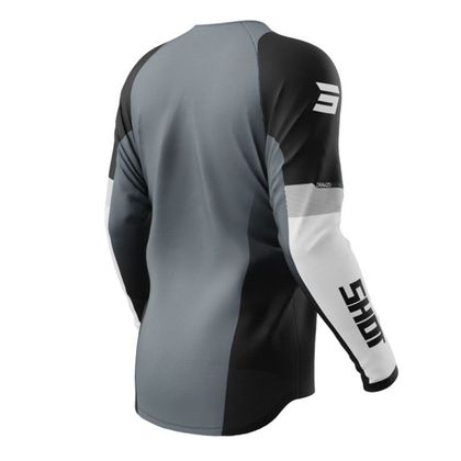 Maillot cross Shot DRAW - INSTINCT 2025 - Gris