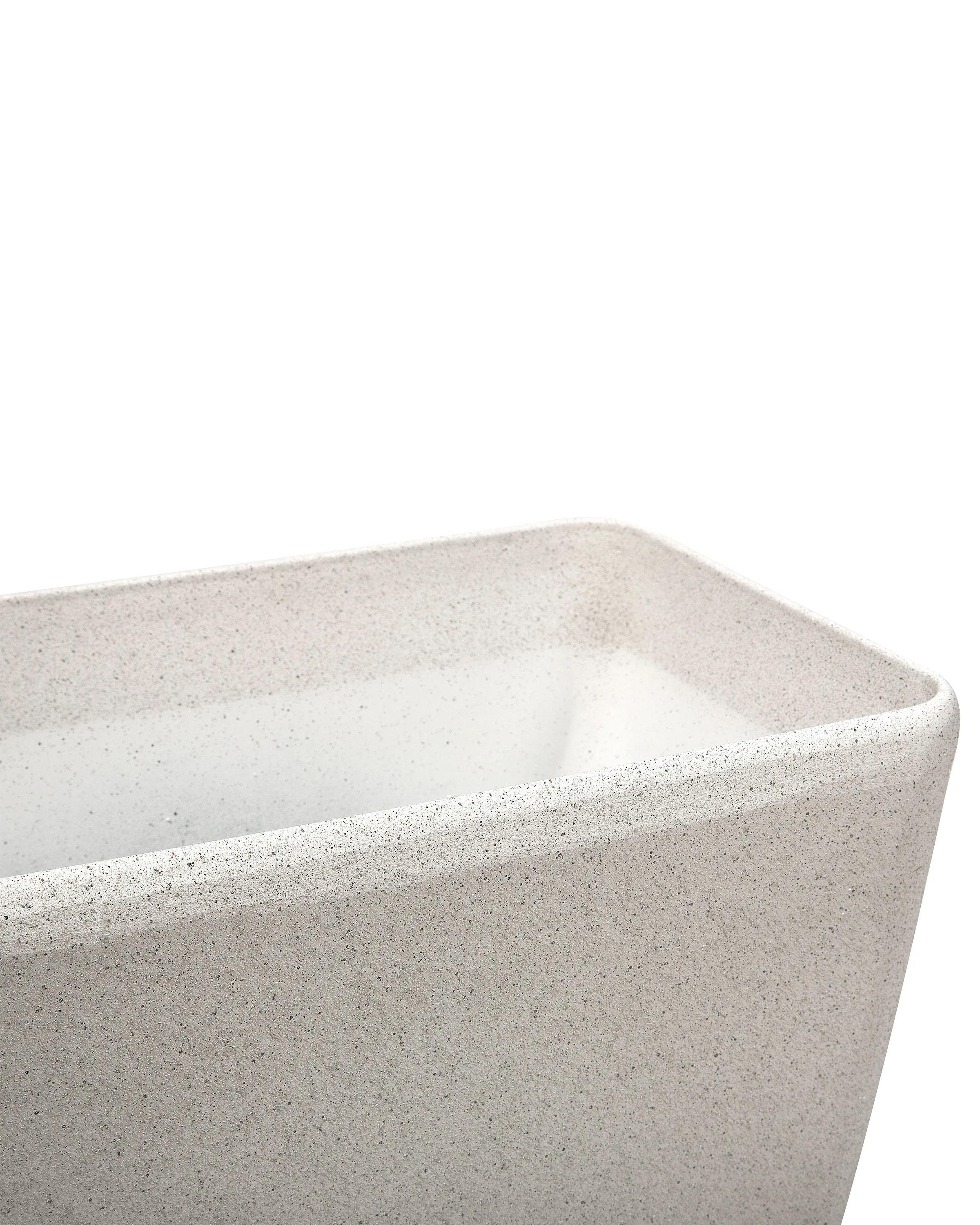 Bloempot BARIS 74 cm Lichtbeige
