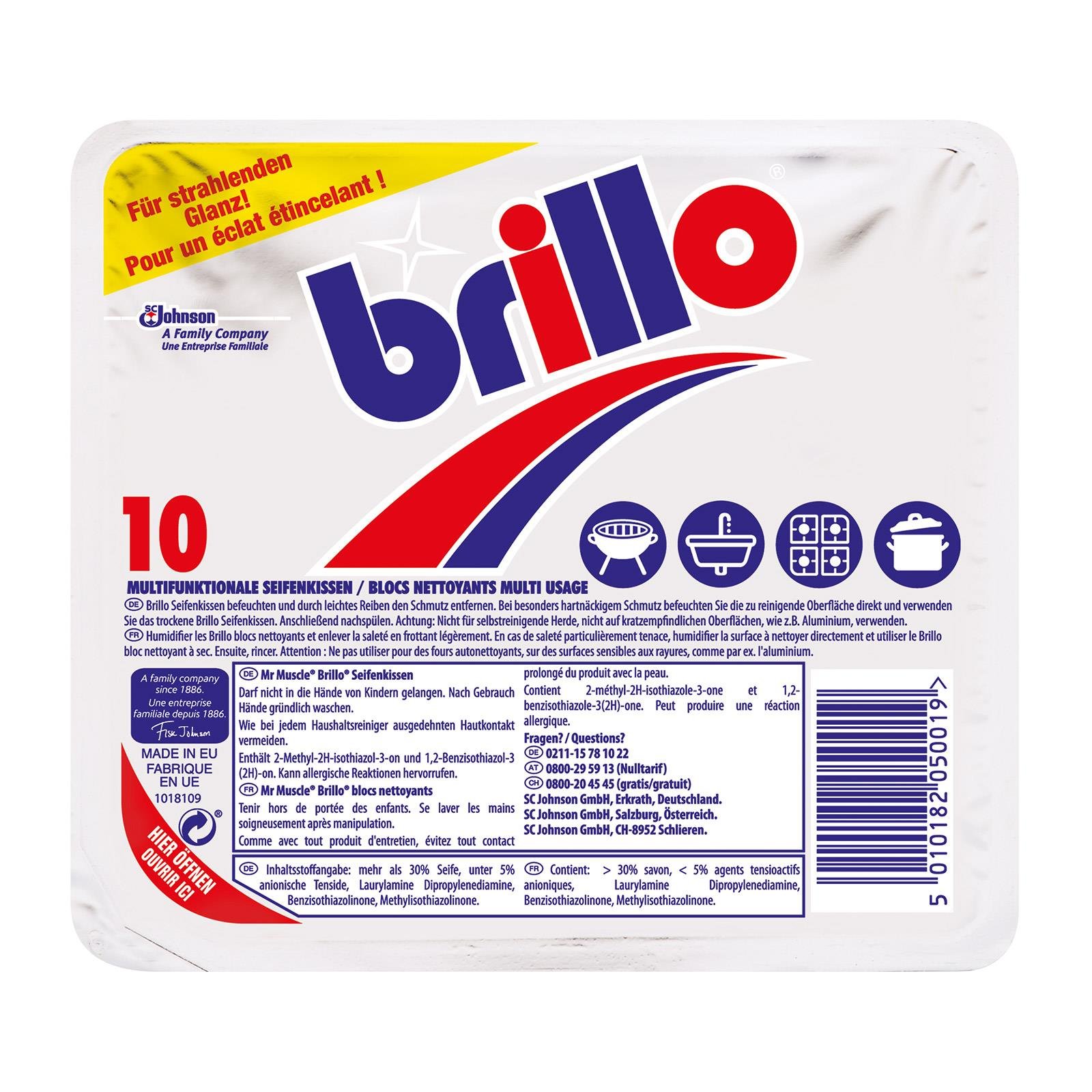 Brillo Seifenkissen