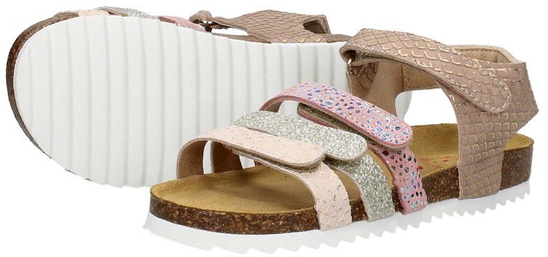 Develab Meiden Sandalen taupe