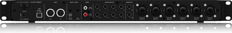 Behringer - U-Phoria UMC1820 - Audio-interface - Zwart - USB 2.0