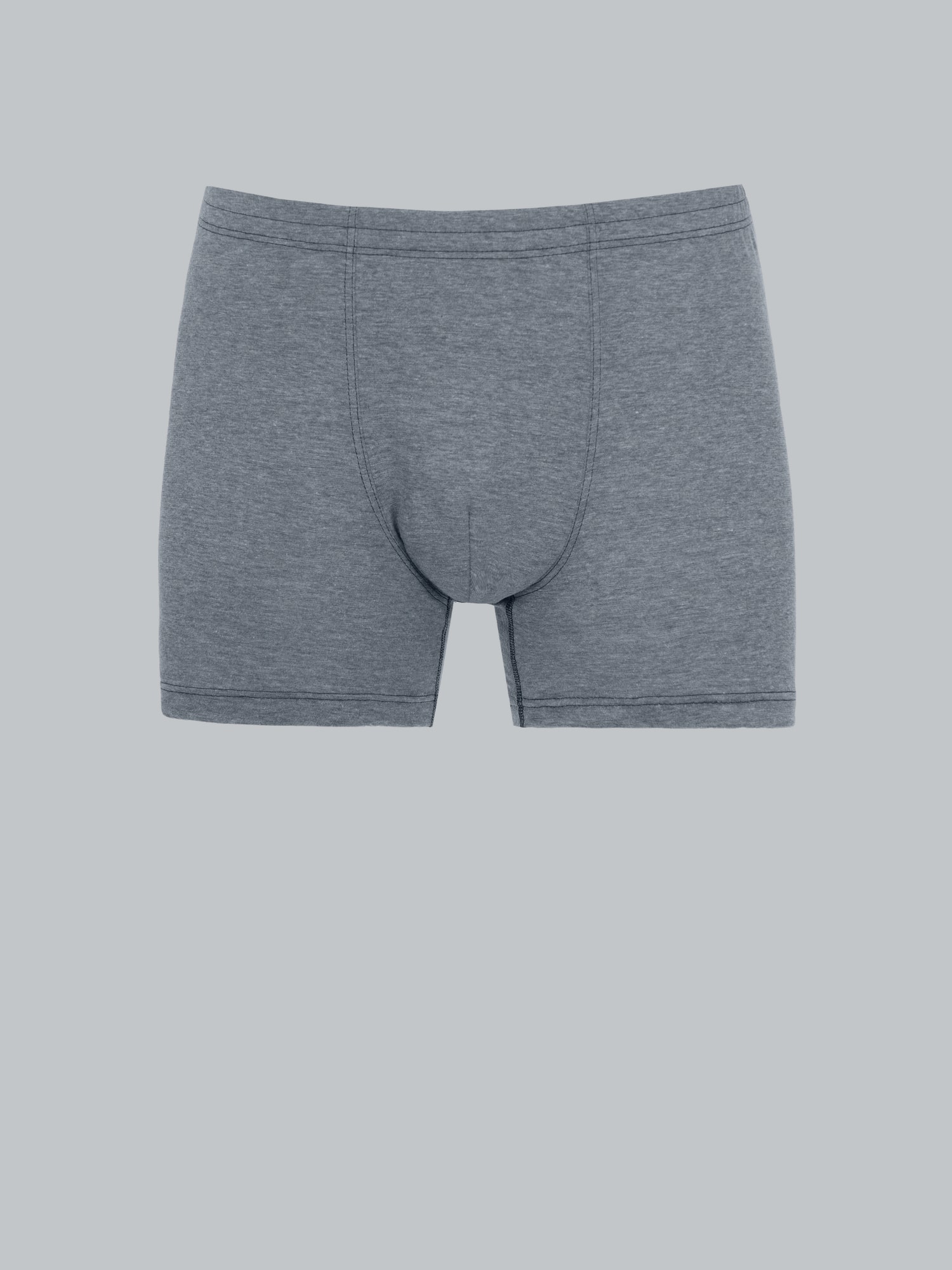 Herren Pant in bequemer Stretch-Qualität Steingrau-melange