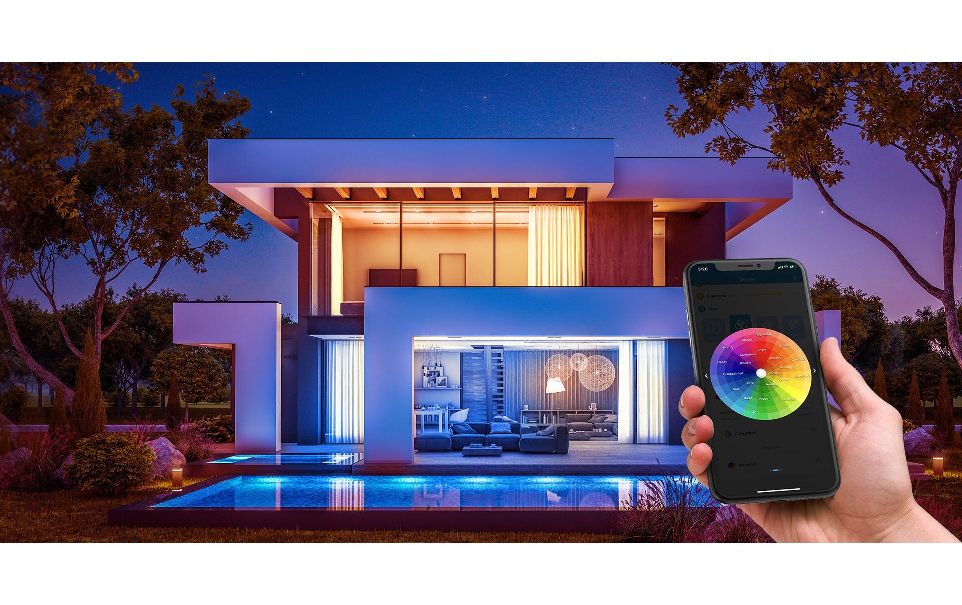 LED Stripe Smart Wi-Fi + Bluetooth, 10 m, RGBLED-Leuchtstreifen