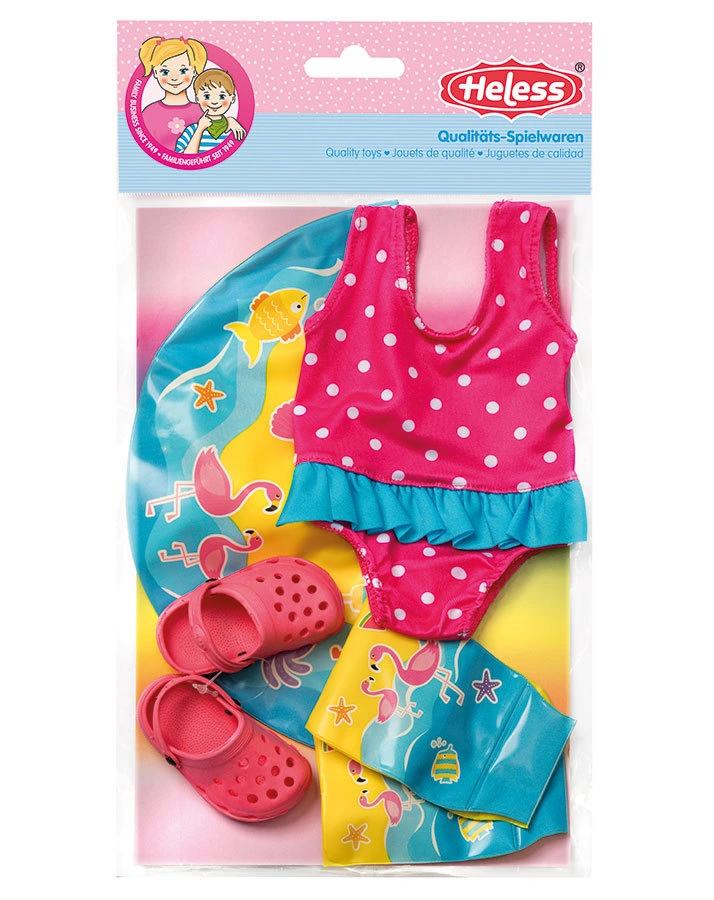 Puppen-Schwimm-Set 6-teilig (35-46 cm)