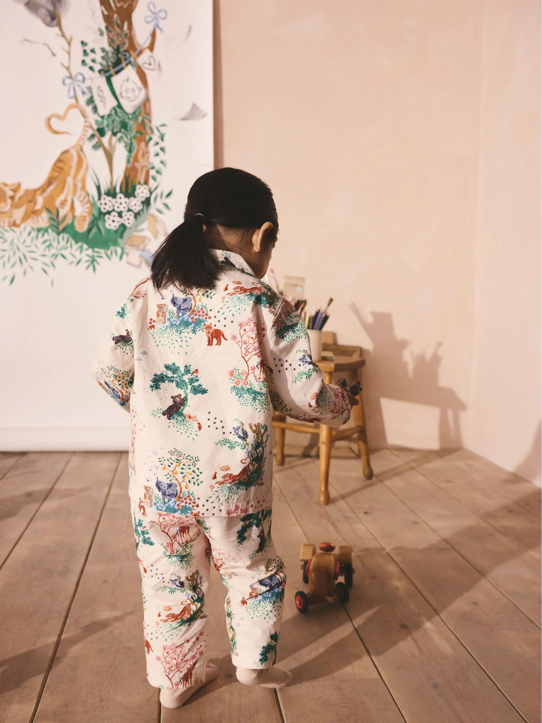 Crème - Cath Kidston Great Ormond Street Button Through Pyjamas