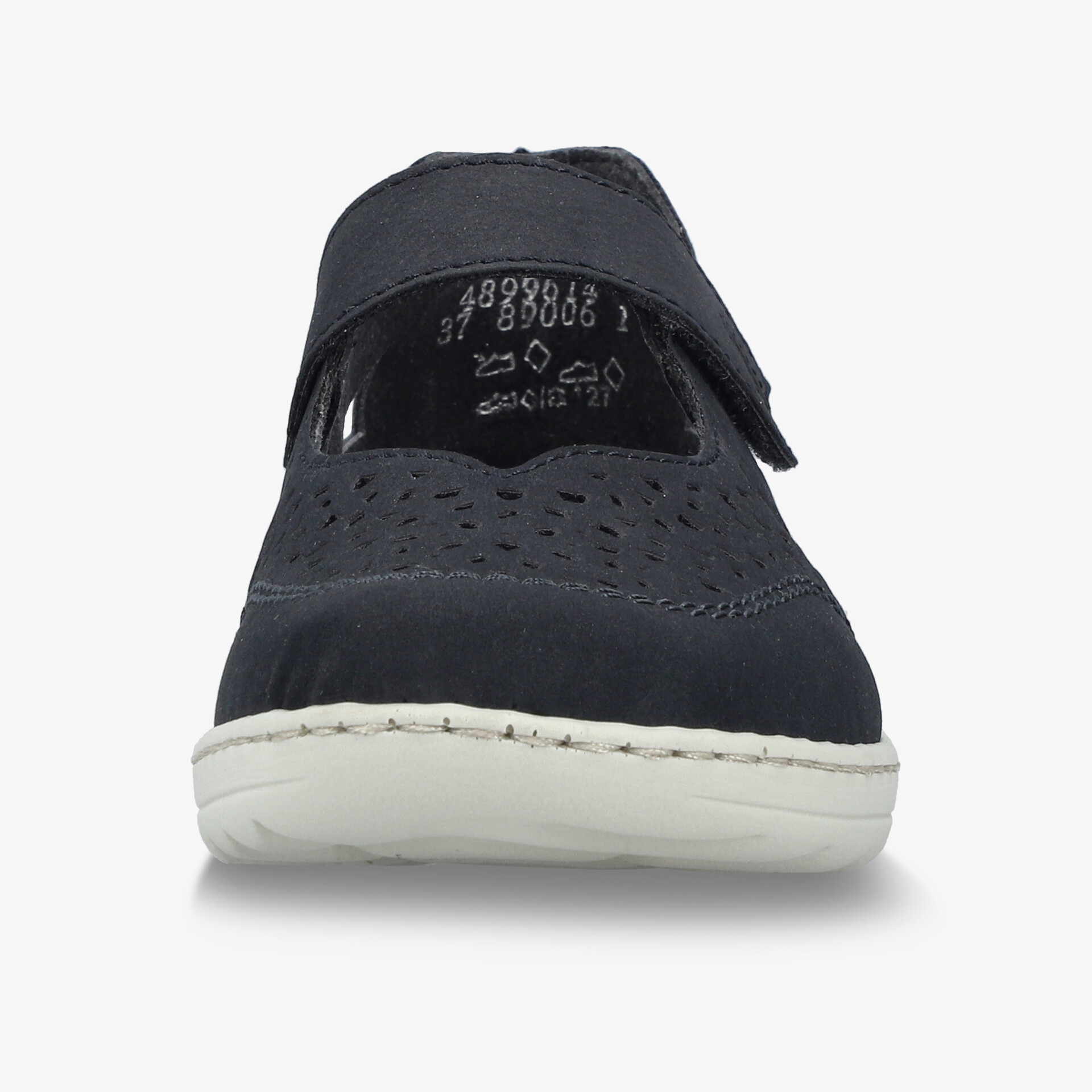 rieker Damen Halbschuhe blau