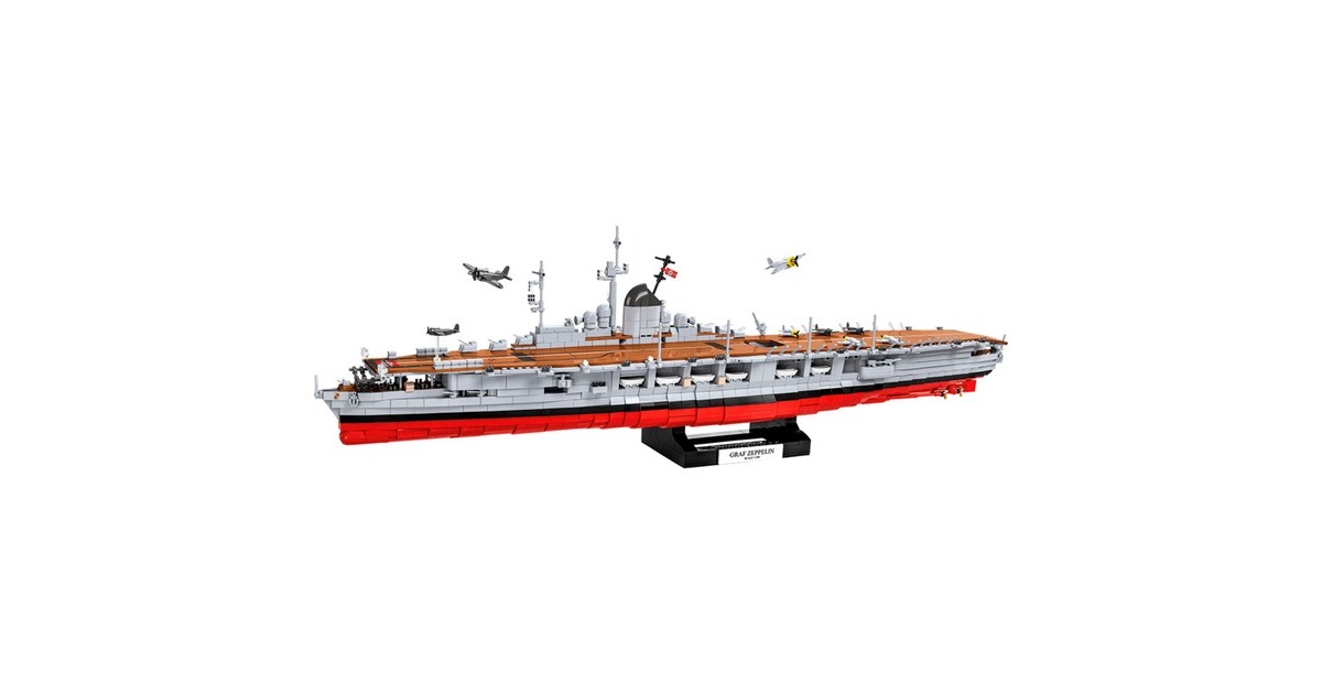 COBIAircraft Carrier Graf Zeppelin Constructiespeelgoed  (Schaal 1:300)