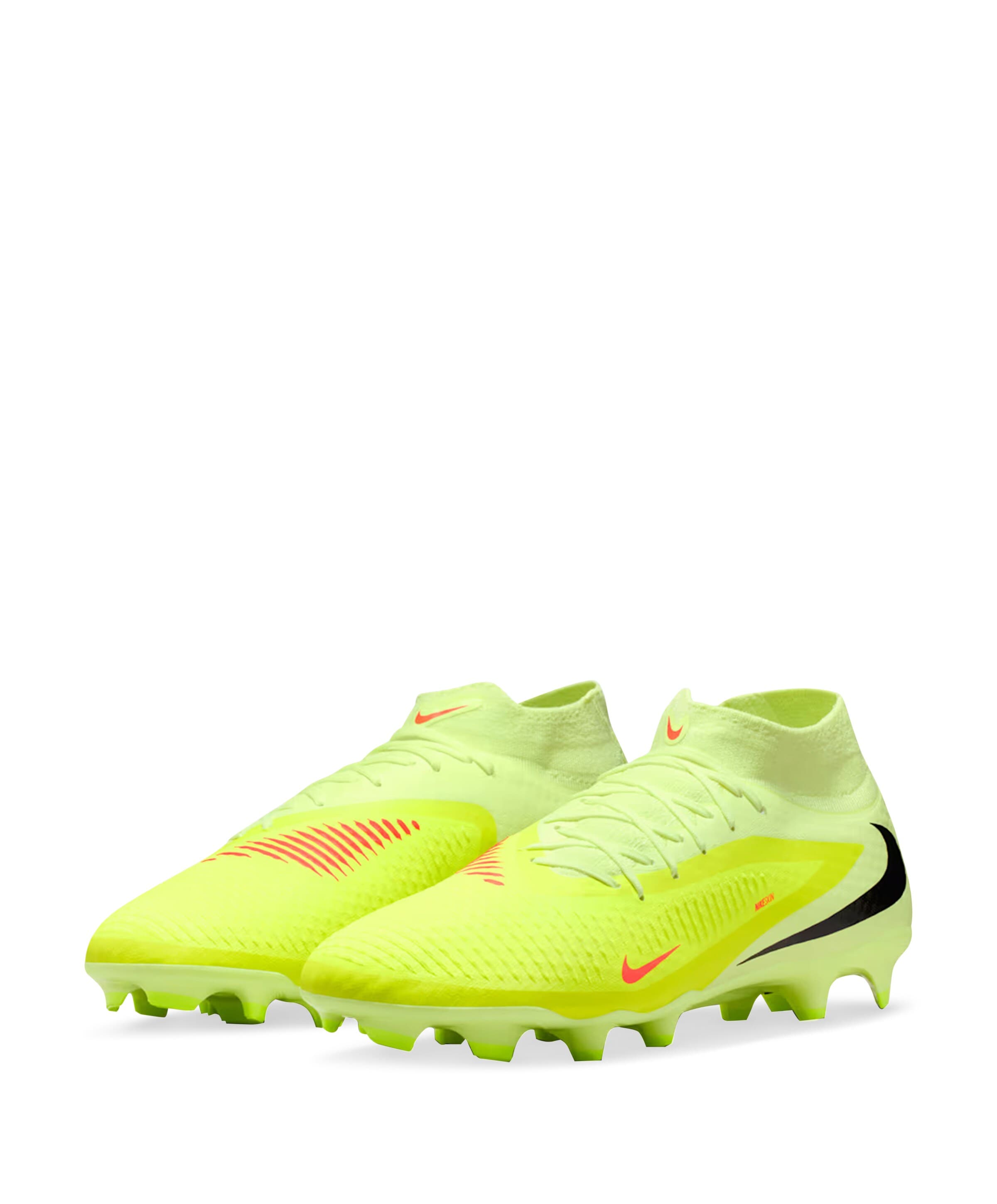 Nike Phantom 6 High Acad Fg/mg heren voetbalschoenen geel