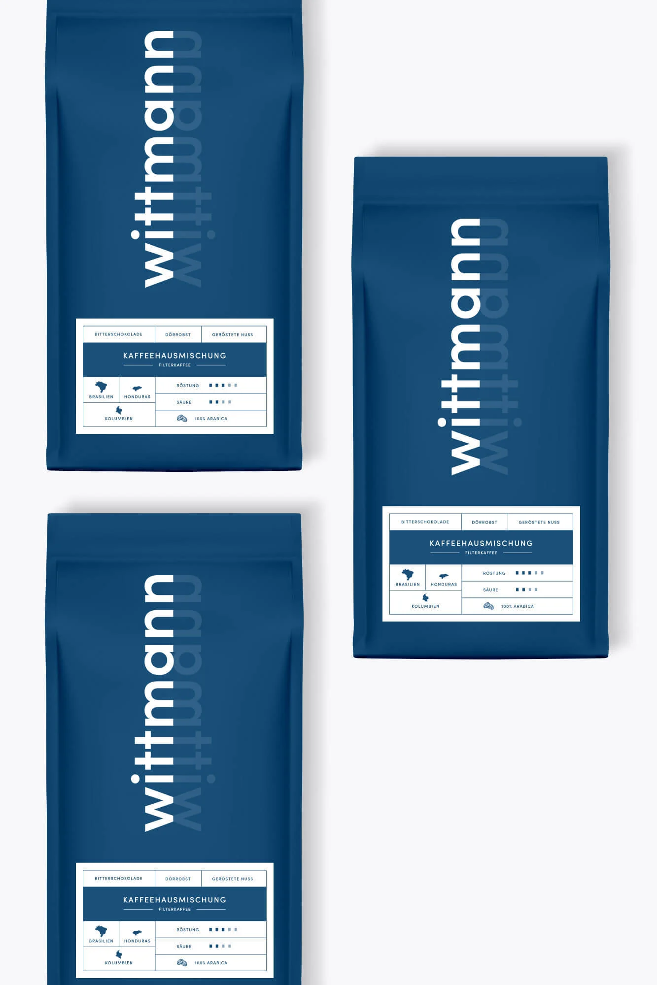 Wittmann Kaffee Kaffeehausmischung Vorteilspaket 3kg