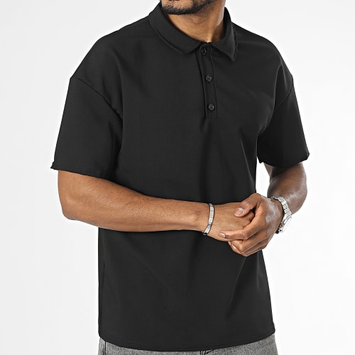 Polo Manches Courtes Noir