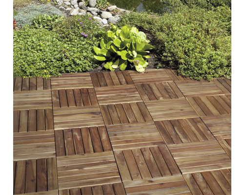 Konsta Acacia kliktegel 30 x 30 cm geolied