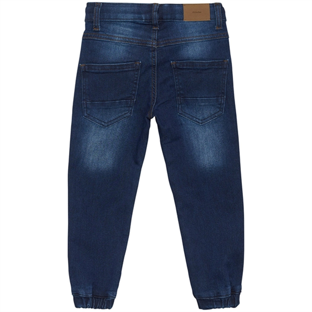 Køb Minymo Dark Blue Denim Jeans Stretch Loose Fit NOOS