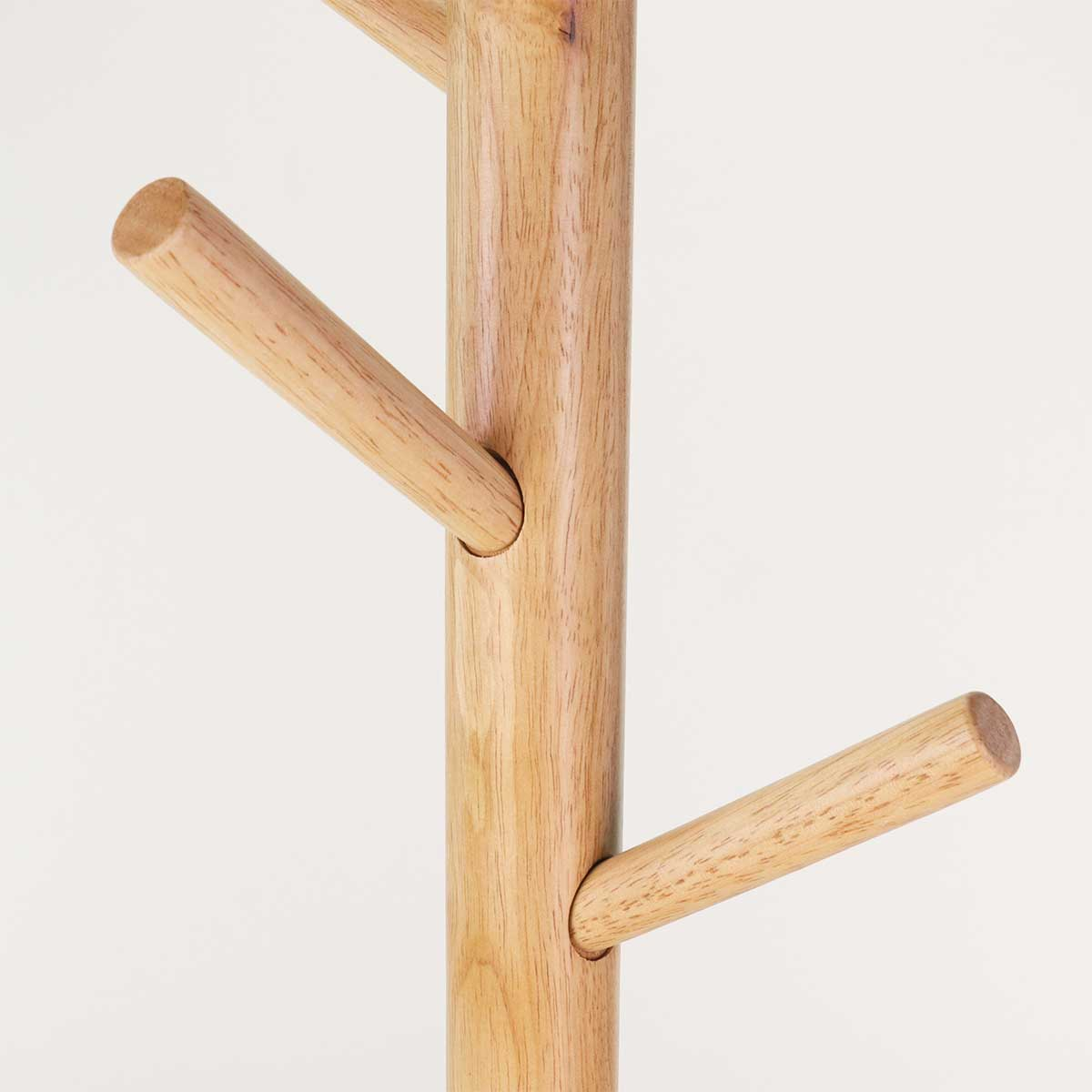 Dean houten staande kapstok - 176 cm hoog Naturel