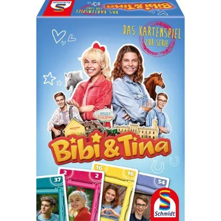 Schmidt Spiele Bibi & Tina, Kartenspiel zur Serie