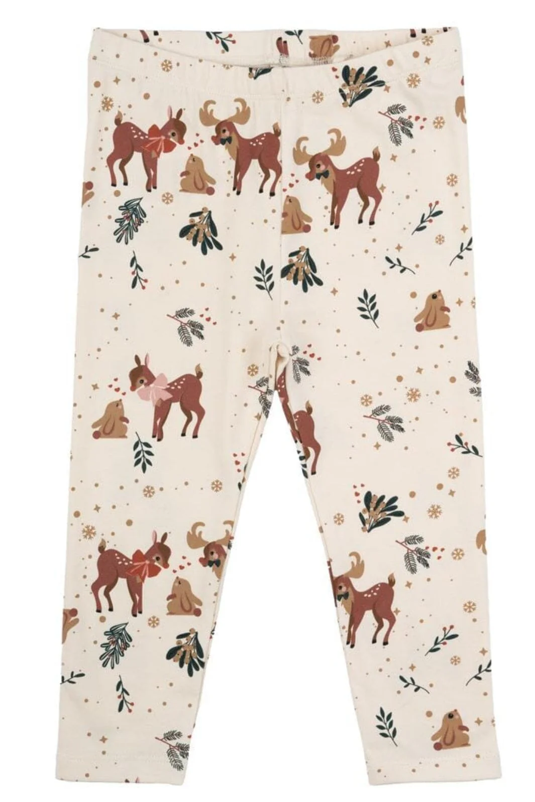 The New Siblings Tnsholiday Leggings TNS5897 white swan aop