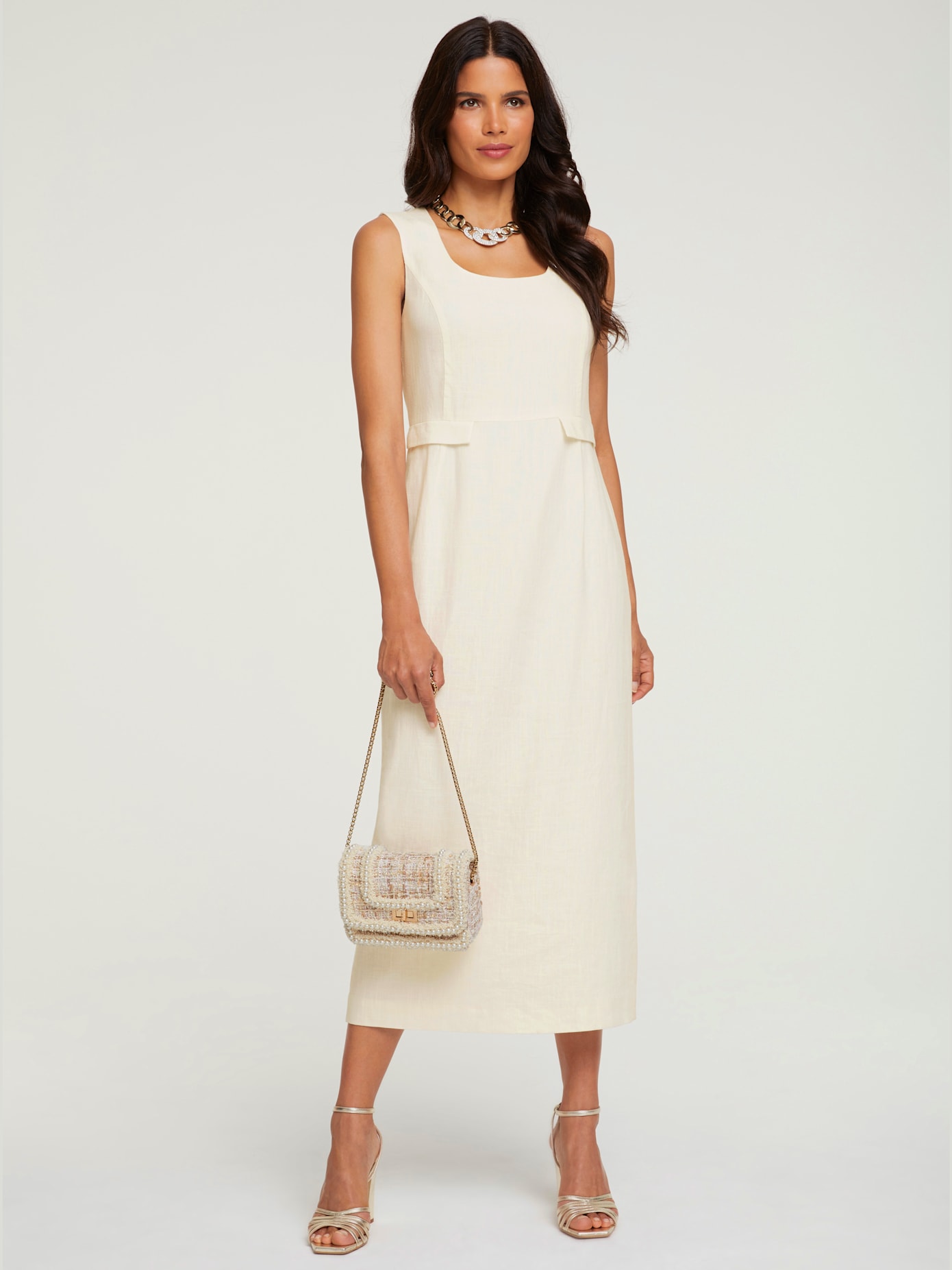 Robe coupe extra-longue tendance