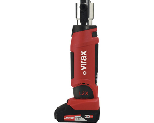 Virax VIPER L2X krimptang inclusief 2 accu's (2,0 Ah) en lader