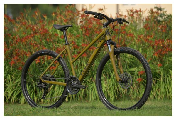 VTC Cube Nature Pro Trapeze Shimano Cues 10V 700 mm Vert Willow 2025