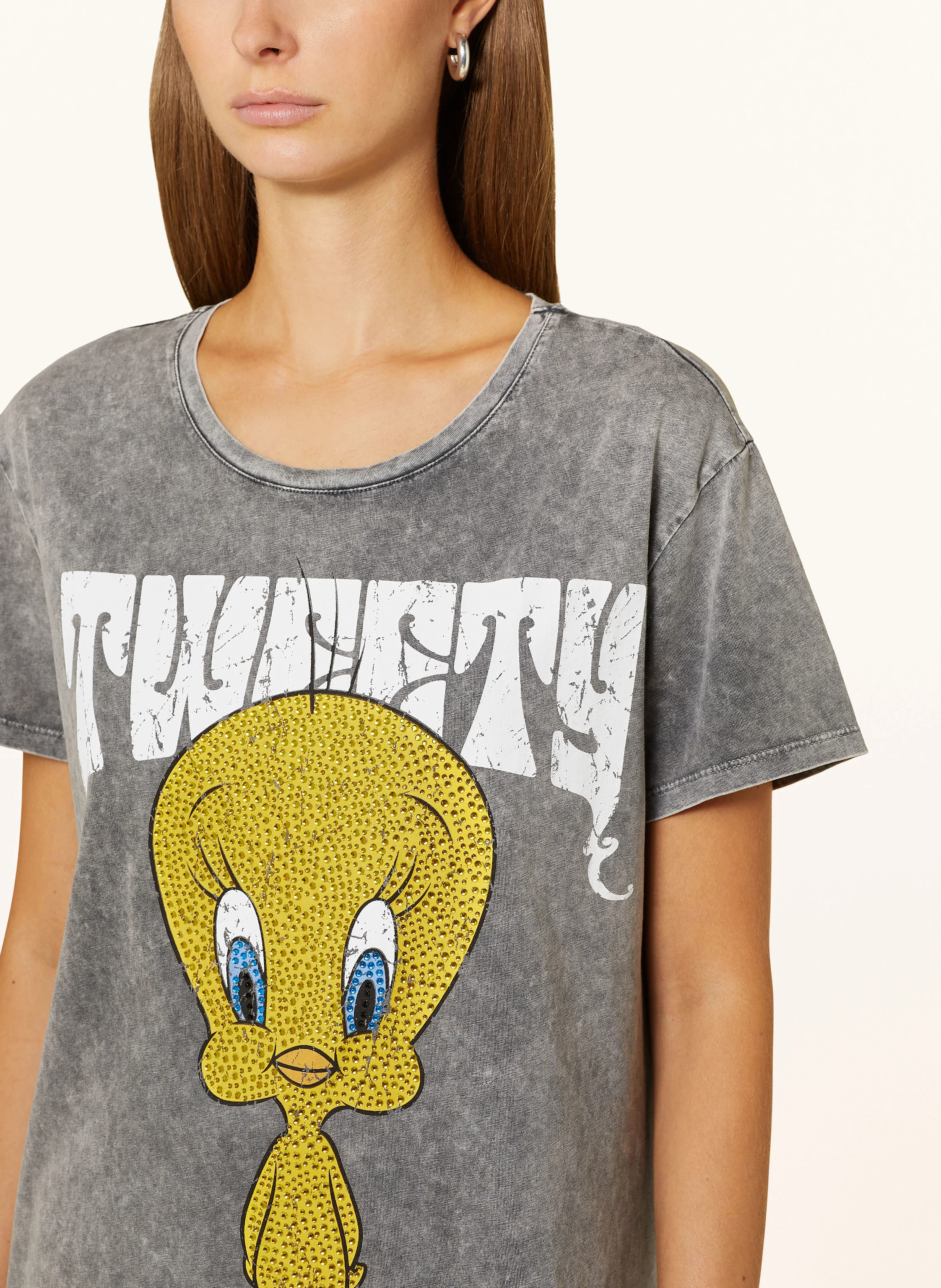 FrogBox T-Shirt mit Schmucksteinen