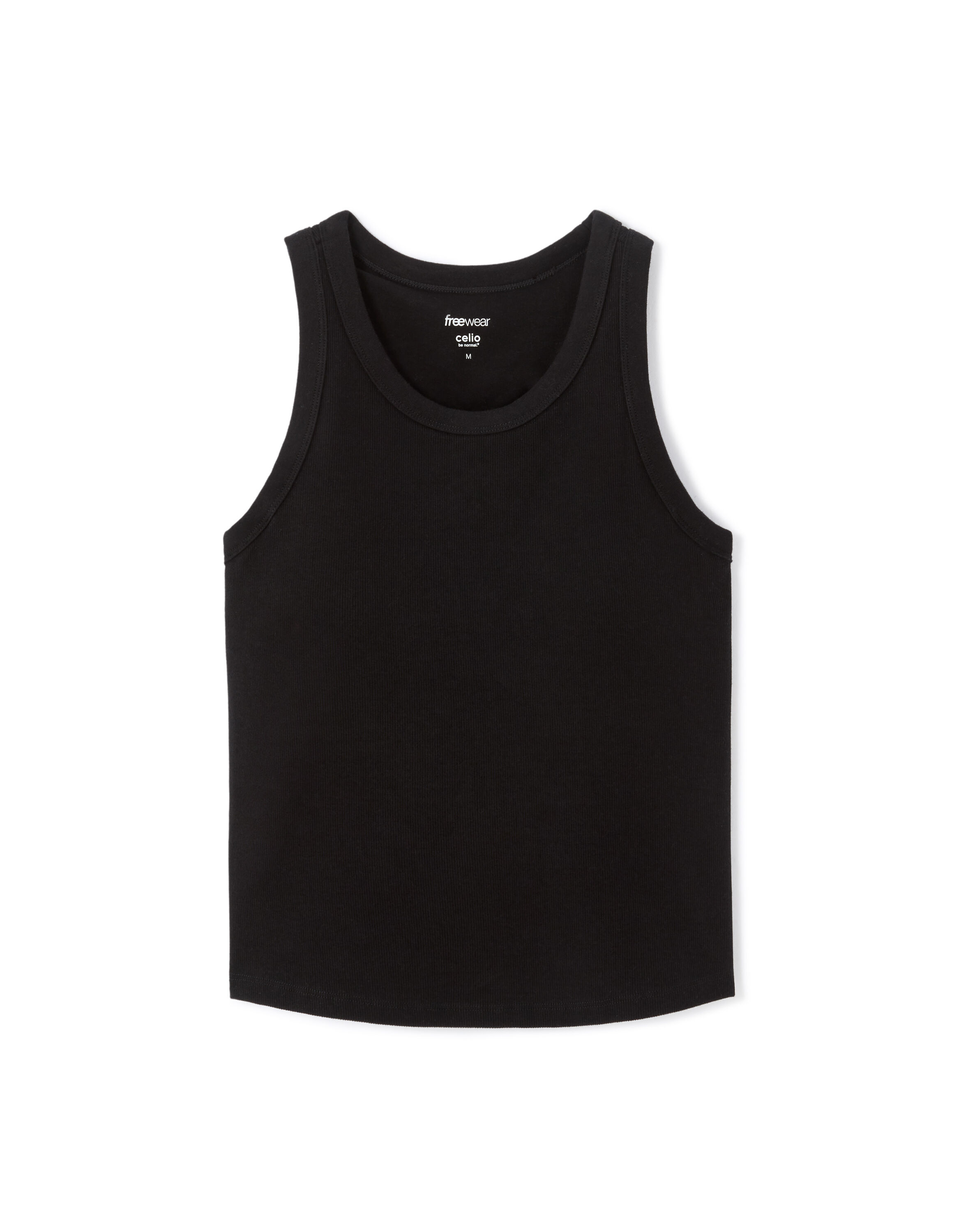 Débardeur essentiel avec brassière intégrée - noir