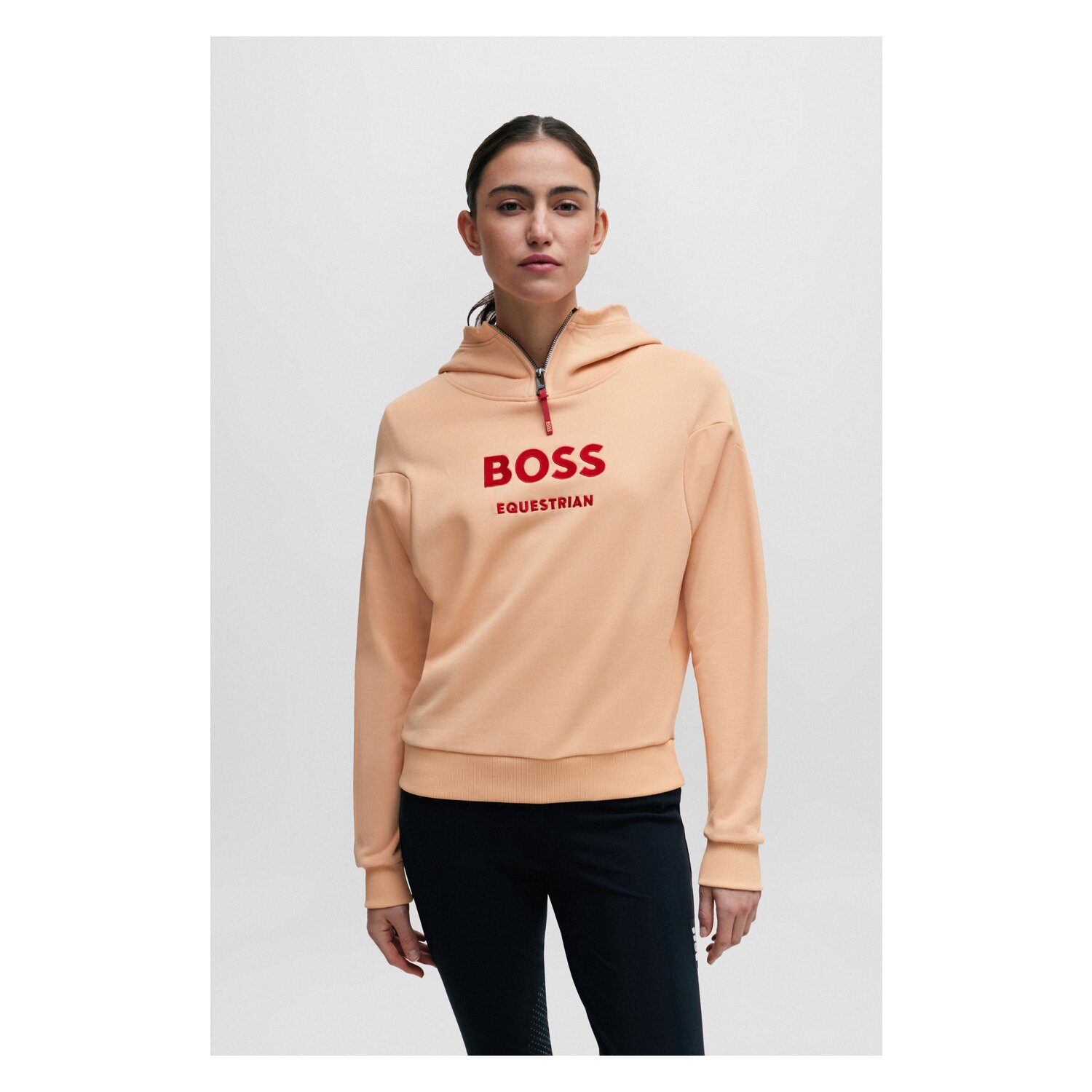 BOSS EQUESTRIAN Zip-Hoodie Faye  - peach nougat - S