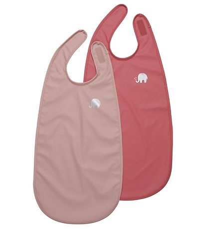 CeLaVi Lätzchen - Lang - 2er-Pack - Misty Rose