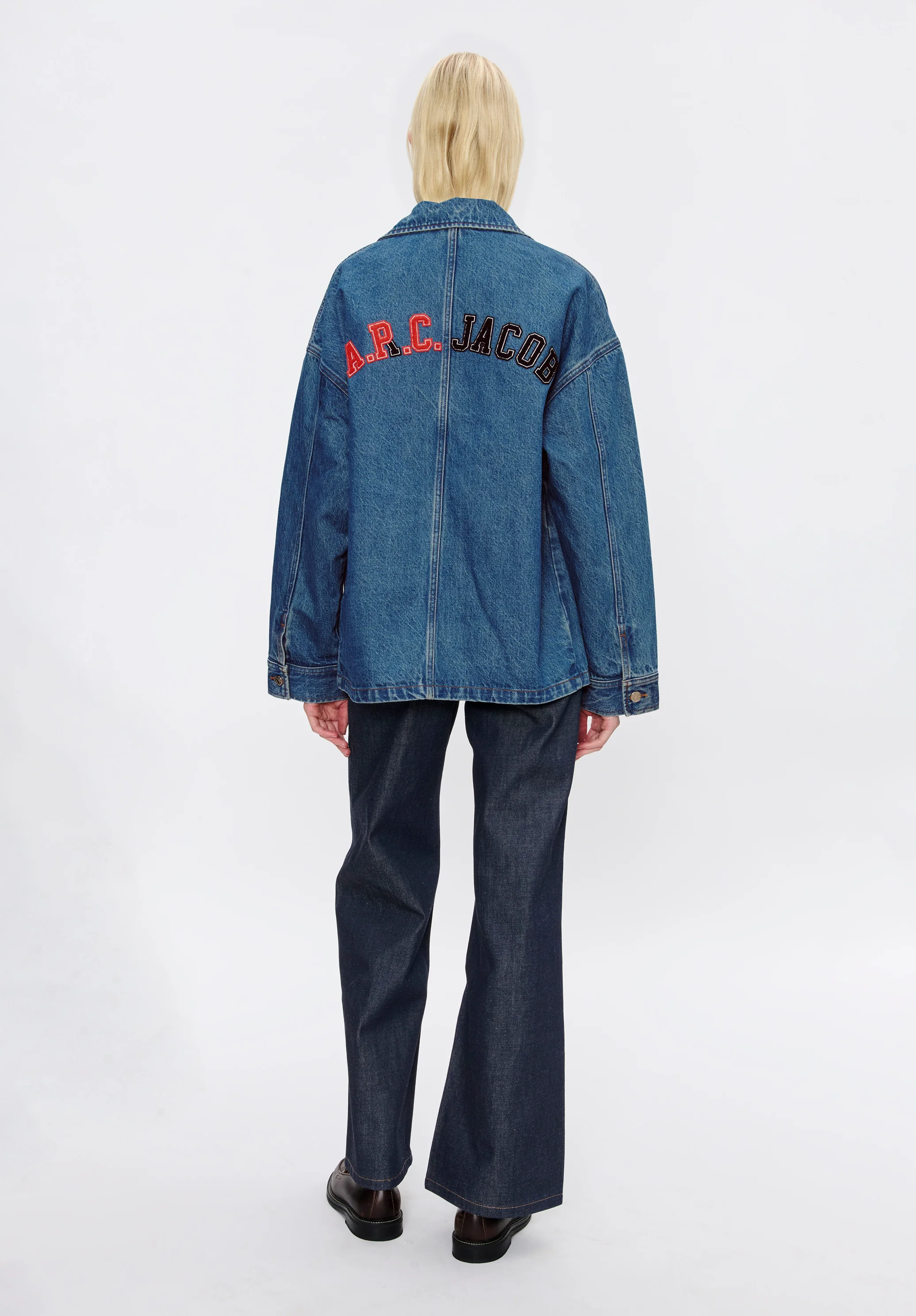 A.P.C. x Marc Jacobs. The Denim Unisex Jacket - Indigo delave