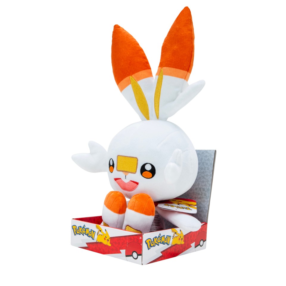 Pokémon - Plysbamse - 30 cm - Scorbunny ((PKW3107)