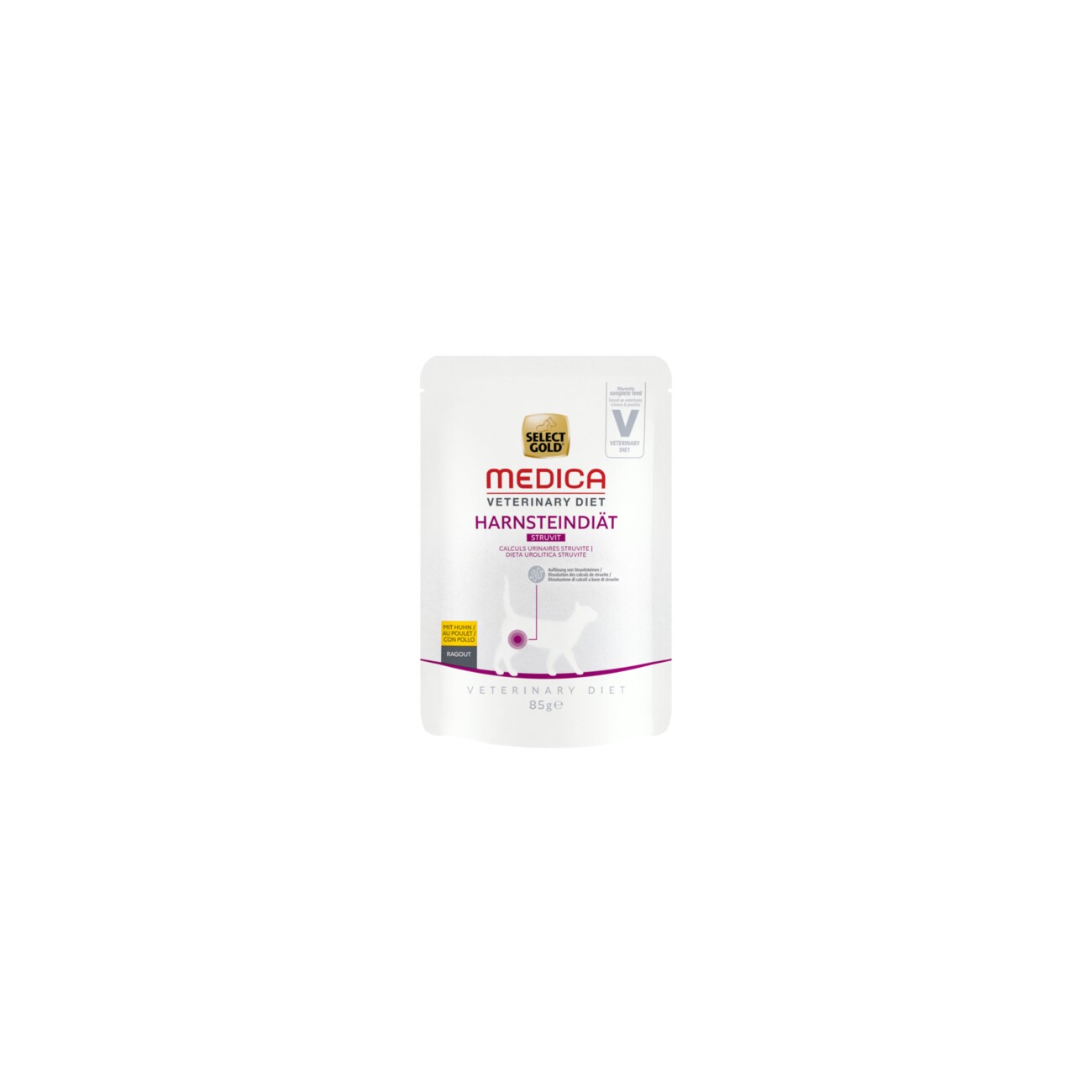 SELECT GOLD Medica Harnsteindiät 24x85g Huhn