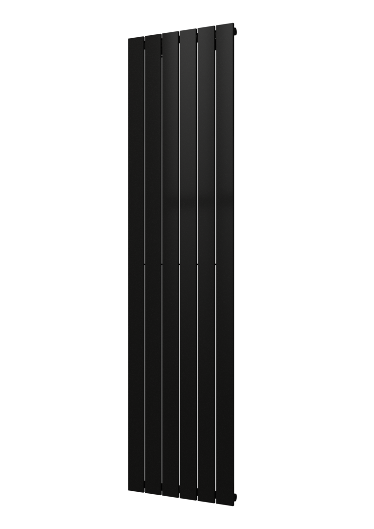 Plieger Cavallino Retto designradiator verticaal enkel middenaansluiting 1800x450mm 910W antraciet metallic