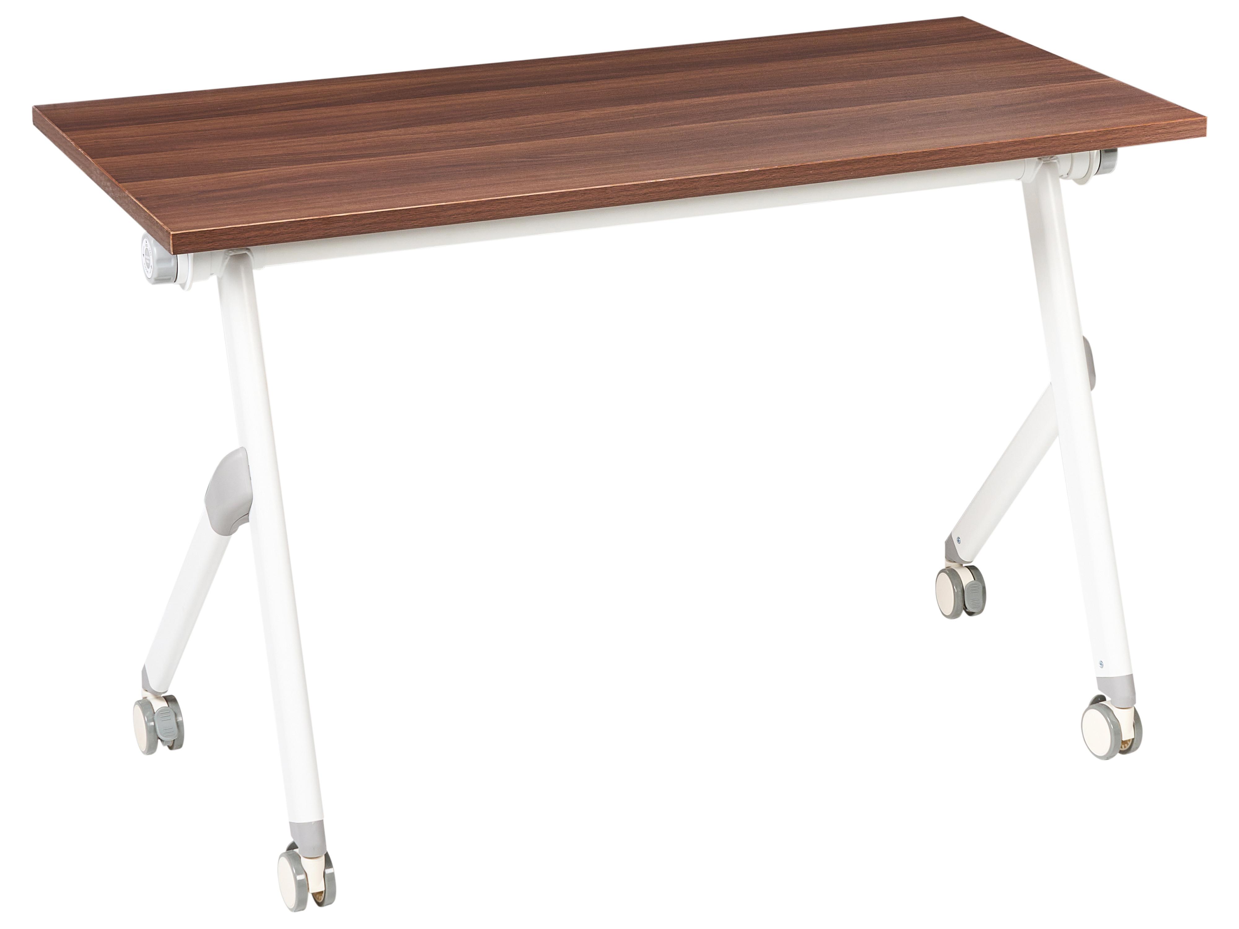 Inklapbaar bureau BENDI Donkerbruin 120 cm 60 cm