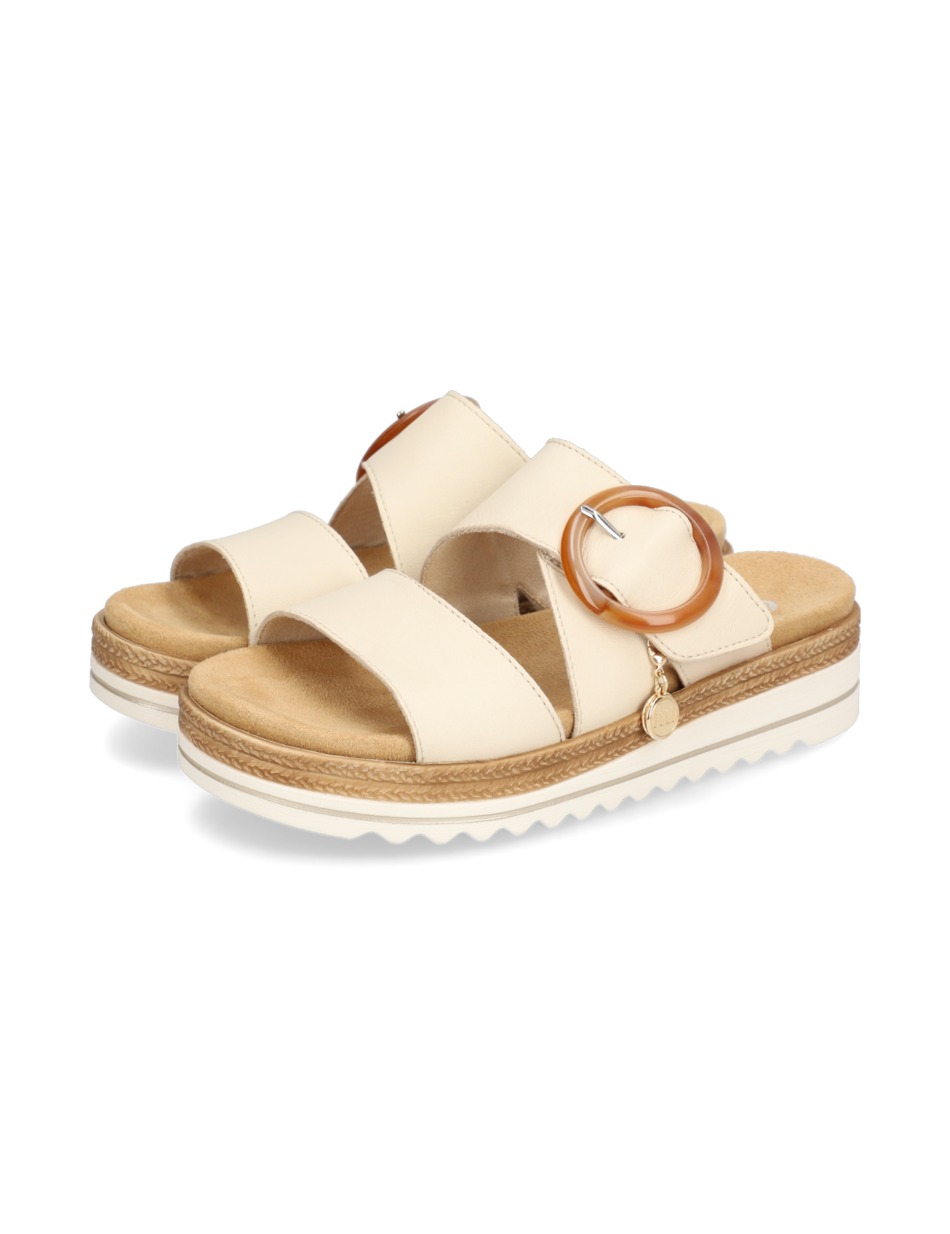 Glattleder Pantoffel