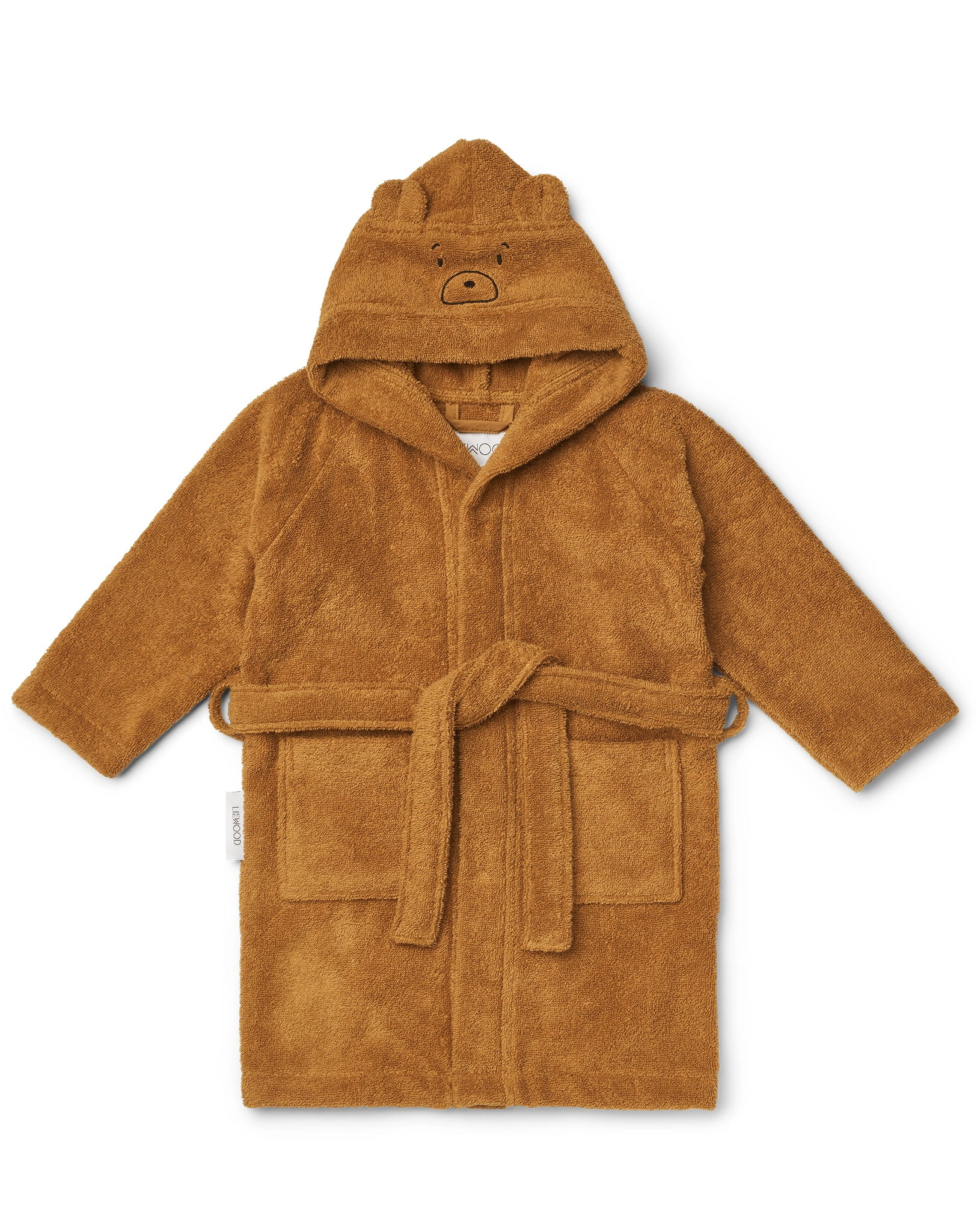 Bademantel LILY - MR BEAR in golden caramel