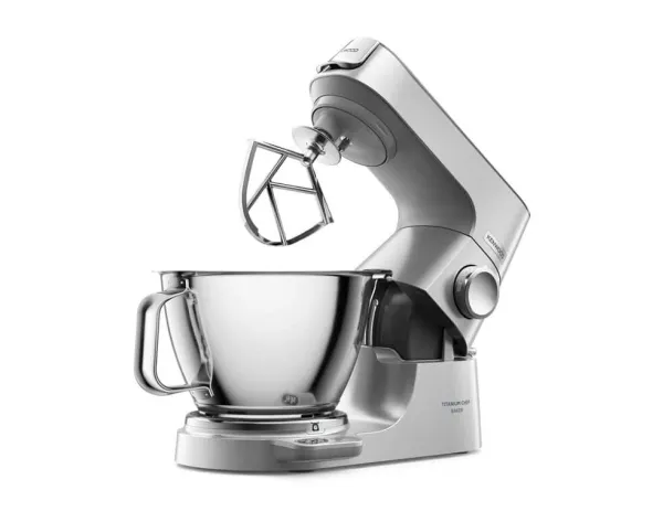 Kenwood Titanium Chef Baker KVC85.124SI - Køkkenmaskine - 1200 W - sølv