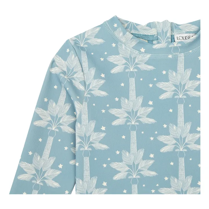 Louise Misha T-Shirt Anti-UV + Boxer Polyamide Recyclé Agik  | Bleu