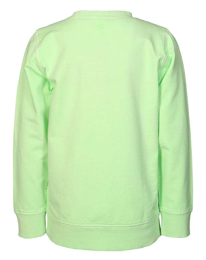 Sweatshirt LOGO in neongrün