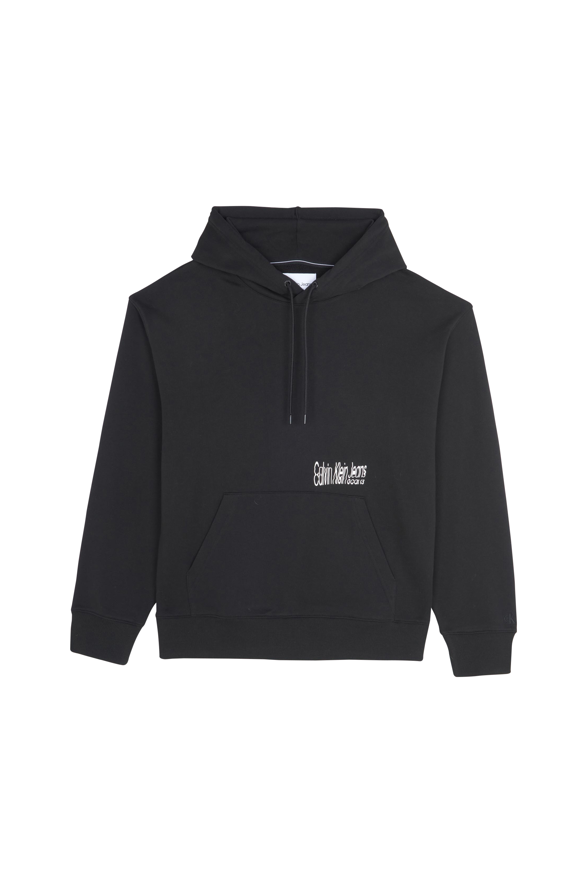 CALVIN KLEIN JEANS Hoodie FLORAL GRAPHIC HOODI Noir