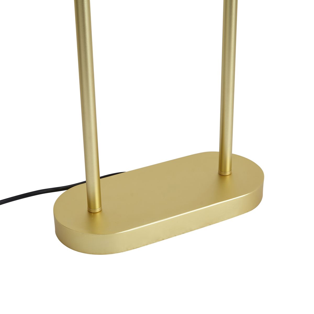 Moderne tafellamp messing - Thijmen