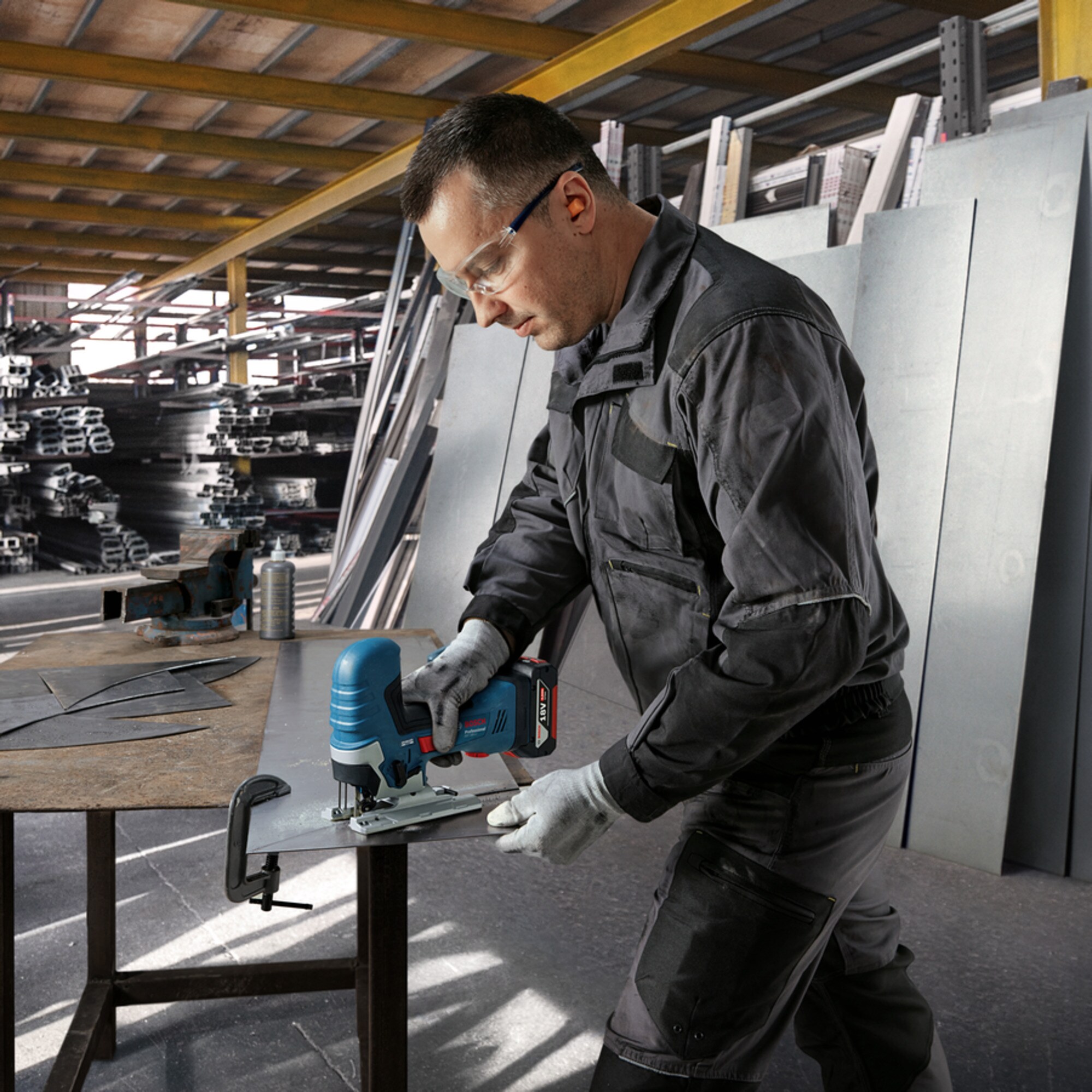 Bosch Stichsäge Akku-Stichsäge GST 18V-125 S Professional solo